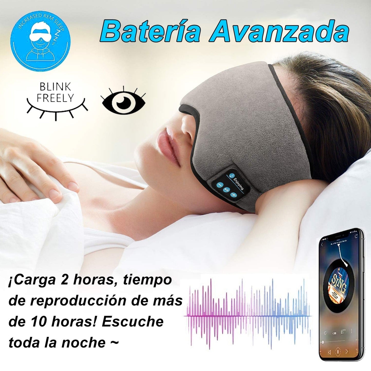 AUDIFONO ANTIFAZ BLUETOOTH - TAKEM